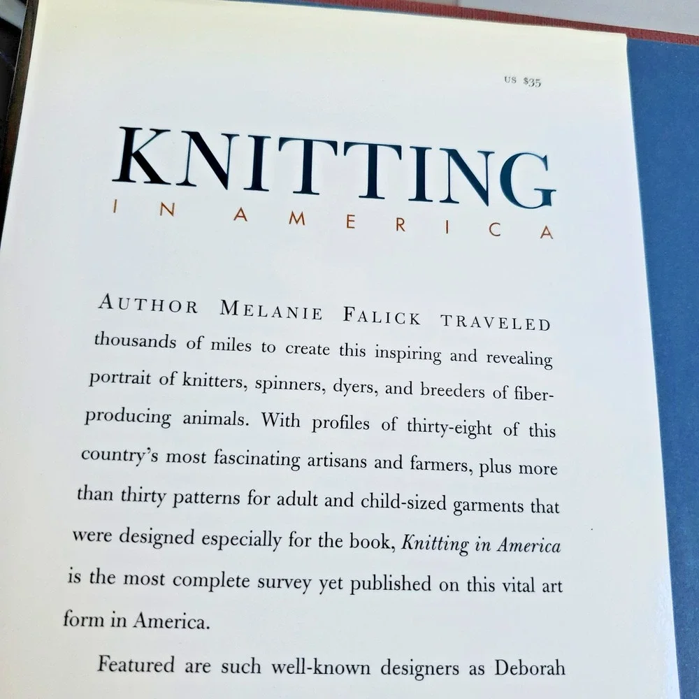 Knitting in America Patterns Profiles Stories of Americas Hand Knitting Threads